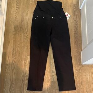 H&M Black Maternity Jeans with Stretch Waistband